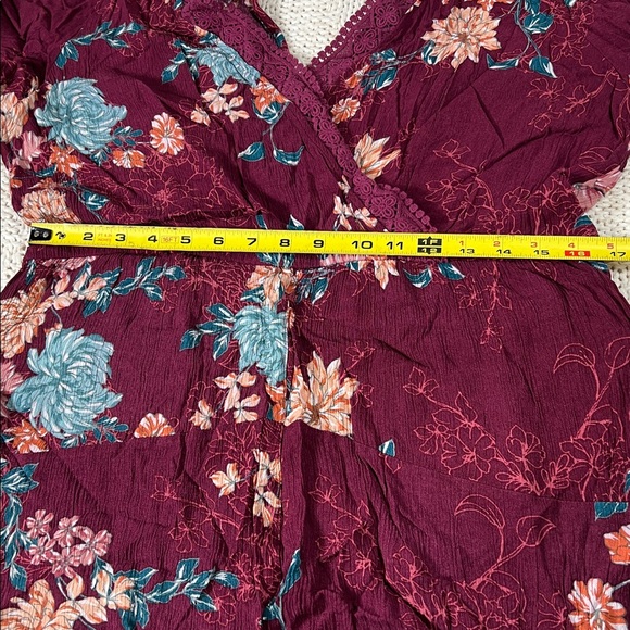 Xhilaration Floral Print Romper - Picture 9 of 10